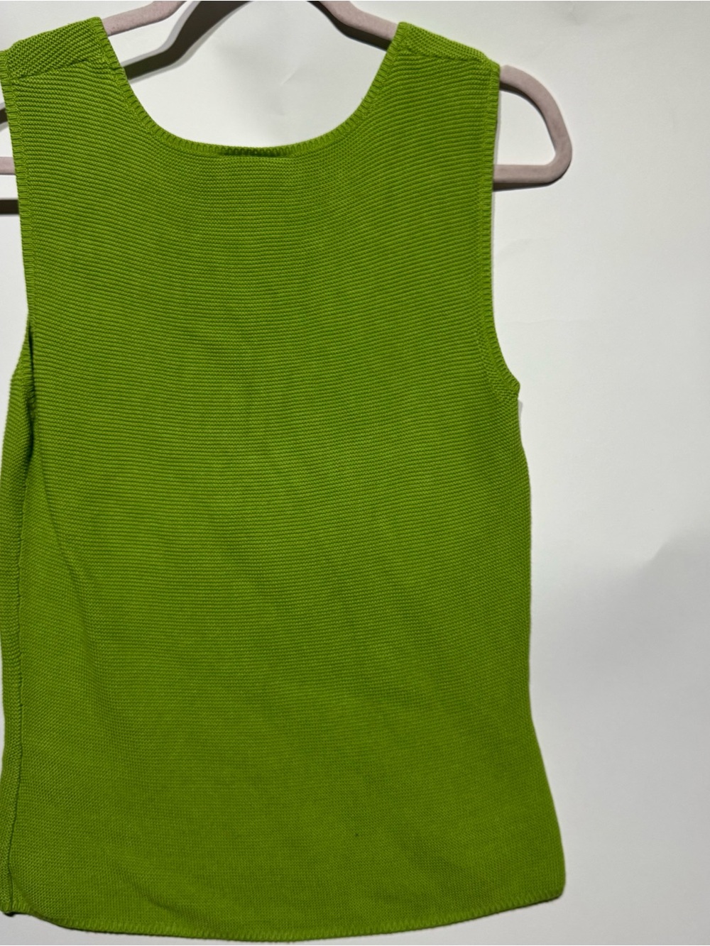 Talbots Green Knit Tank Top - Picture 6 of 6